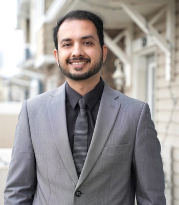 Portrait of Vidish Dwivedi, Associate.